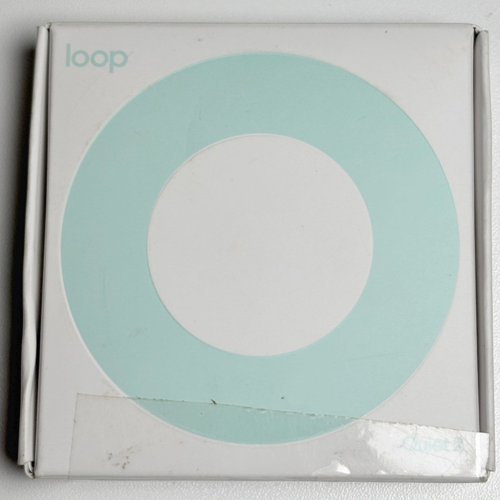 Loop Unisex Silicone Quiet 2 Earplugs Noise Reduction OS Mint Green New Open Box